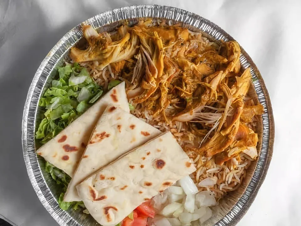 Chicken Over Rice - Freshly prepared Chicken Over Rice.