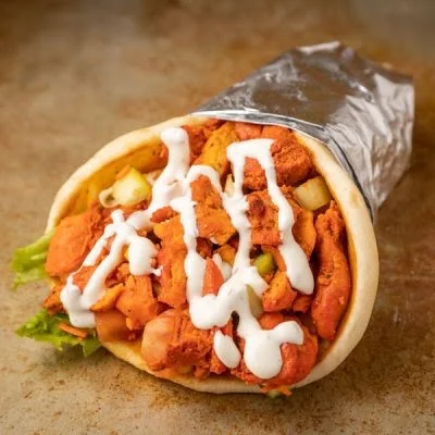 Chicken Gyro - Freshly prepared Chicken Gyro.
