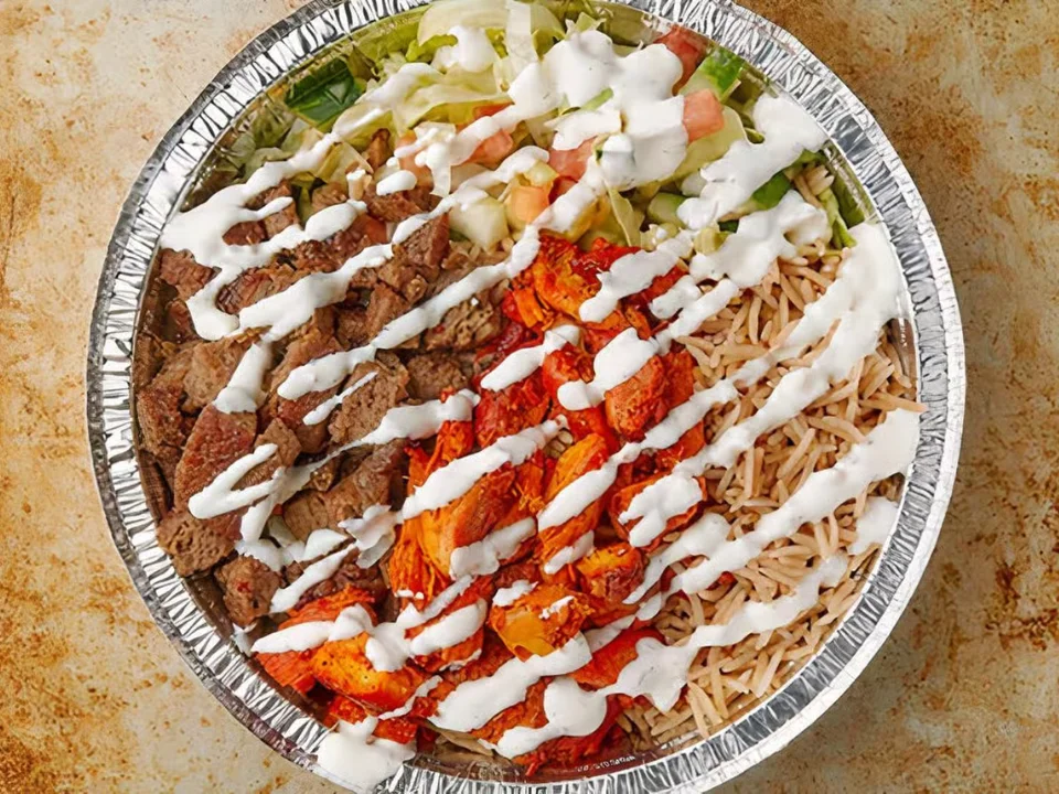 Combo Over Rice - Freshly prepared Combo Over Rice.