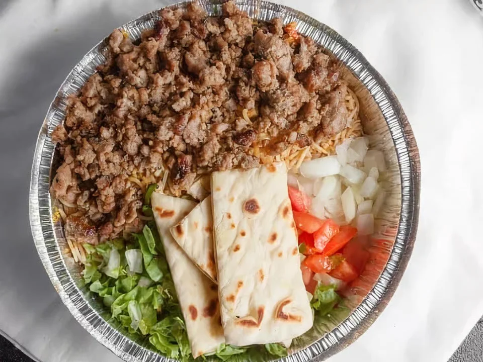 Lamb Over Rice - Freshly prepared Lamb Over Rice.